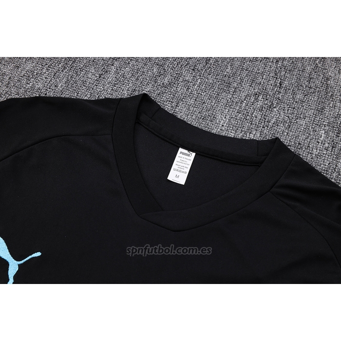 Chandal del Manchester City Manga Corta 2022-2023 Negro